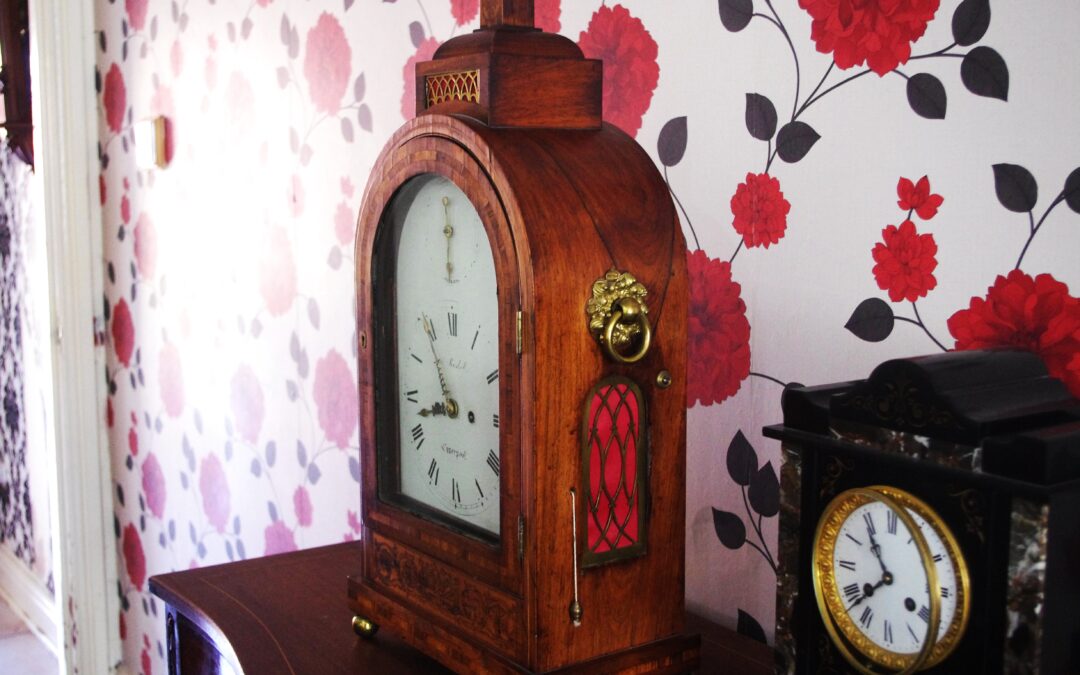 Antique clock case restoration