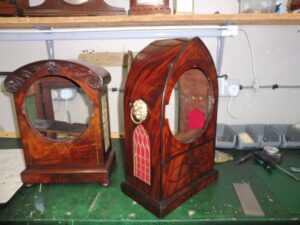 Bracket clock cases
